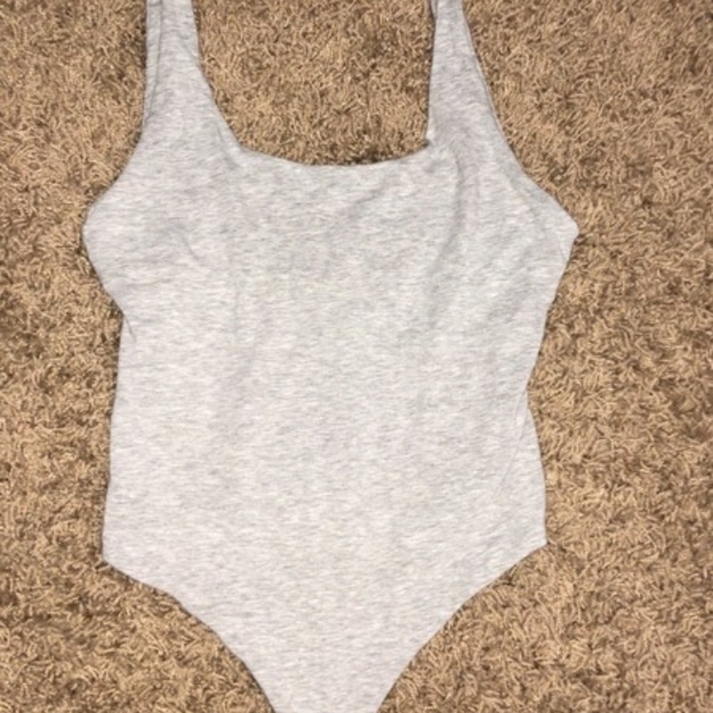Grey TopShop Bodysuit